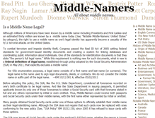 Tablet Screenshot of middlenamers.com